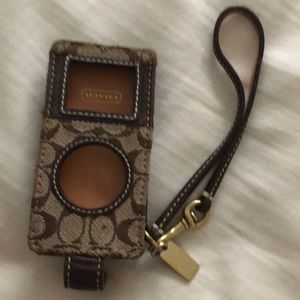 Authentic Coach IPod nano 1 and nano 2 case